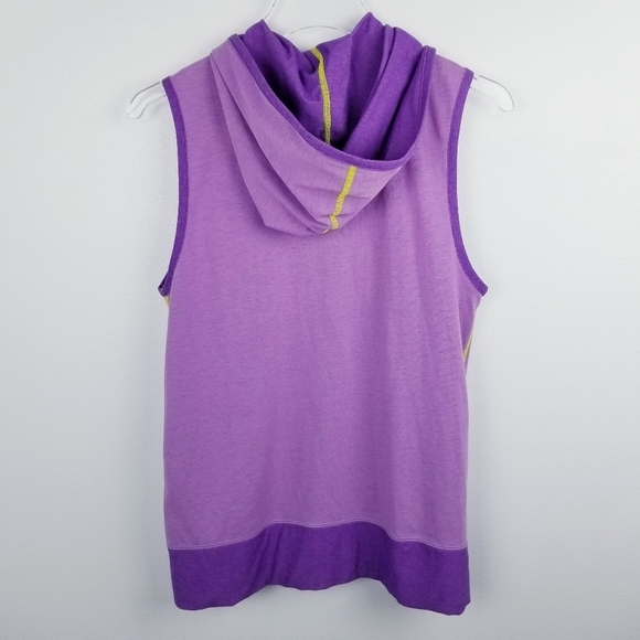 Under Armour Girl's Reversible Zip-Up Sleeveless Hoodie Jacket NWT - Picture 13 of 15